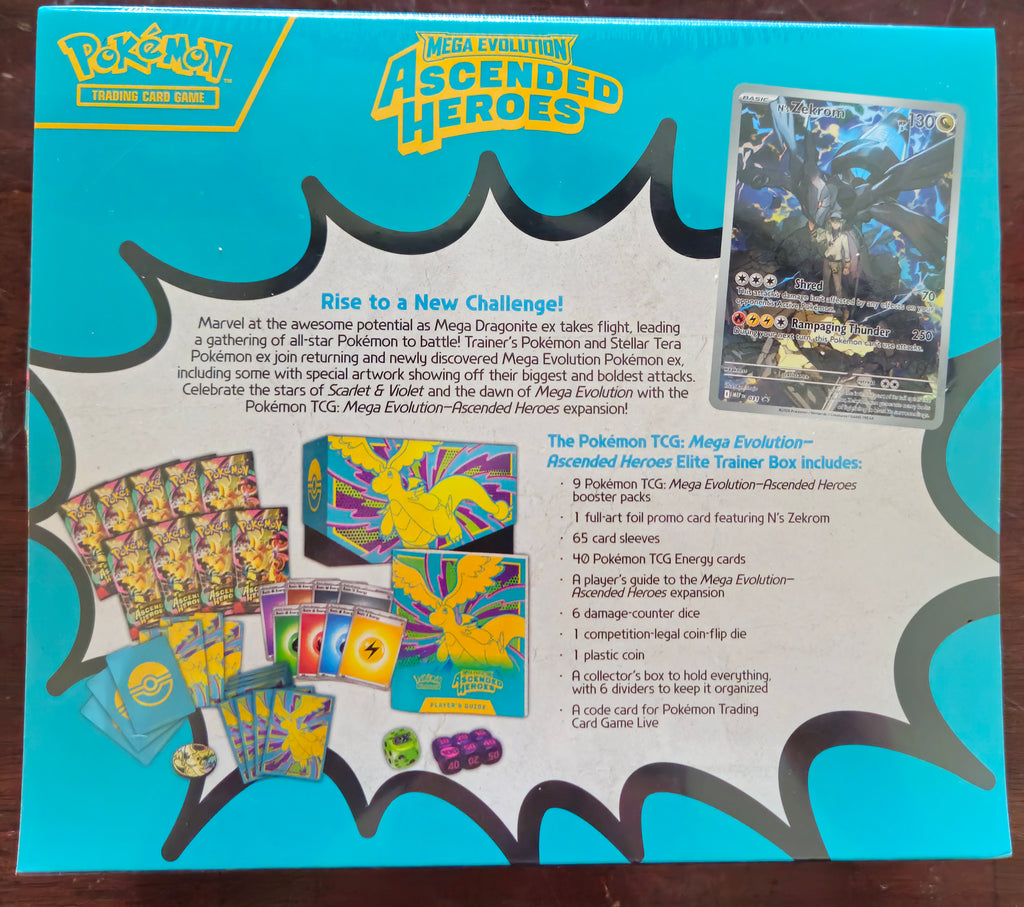 Ascended Heroes Elite Trainer Box Sealed