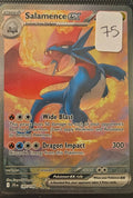 Salamence Ex #187 Pokemon Journey Together