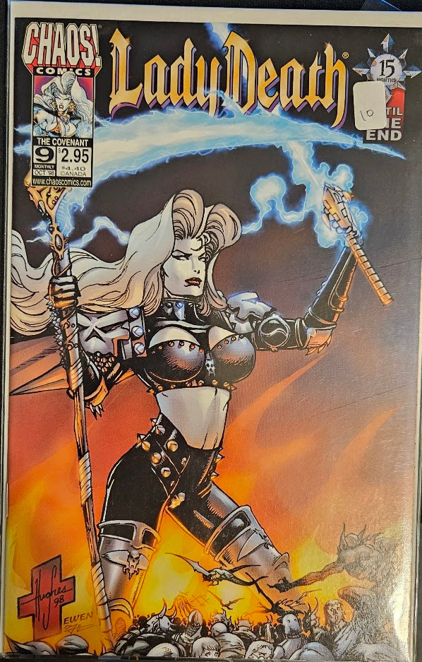 Lady Death #9 The Covenant Part 1 Adam Hughes Cover