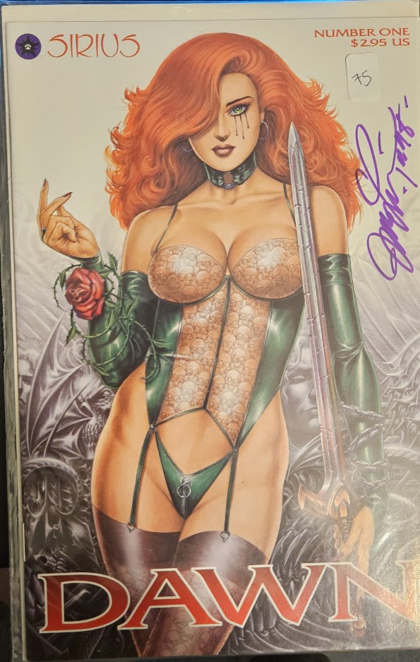 Dawn #1 (Lucifer's Halo Part 1) - Signed Joseph Michael Linsner