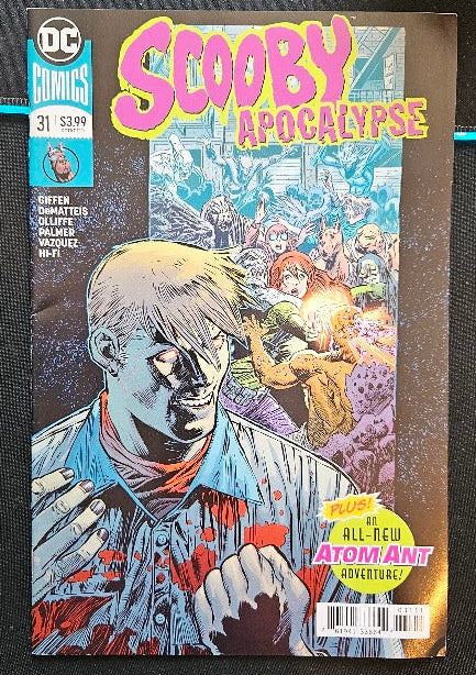 Scooby Apocalypse 5-Comic Variant Set
