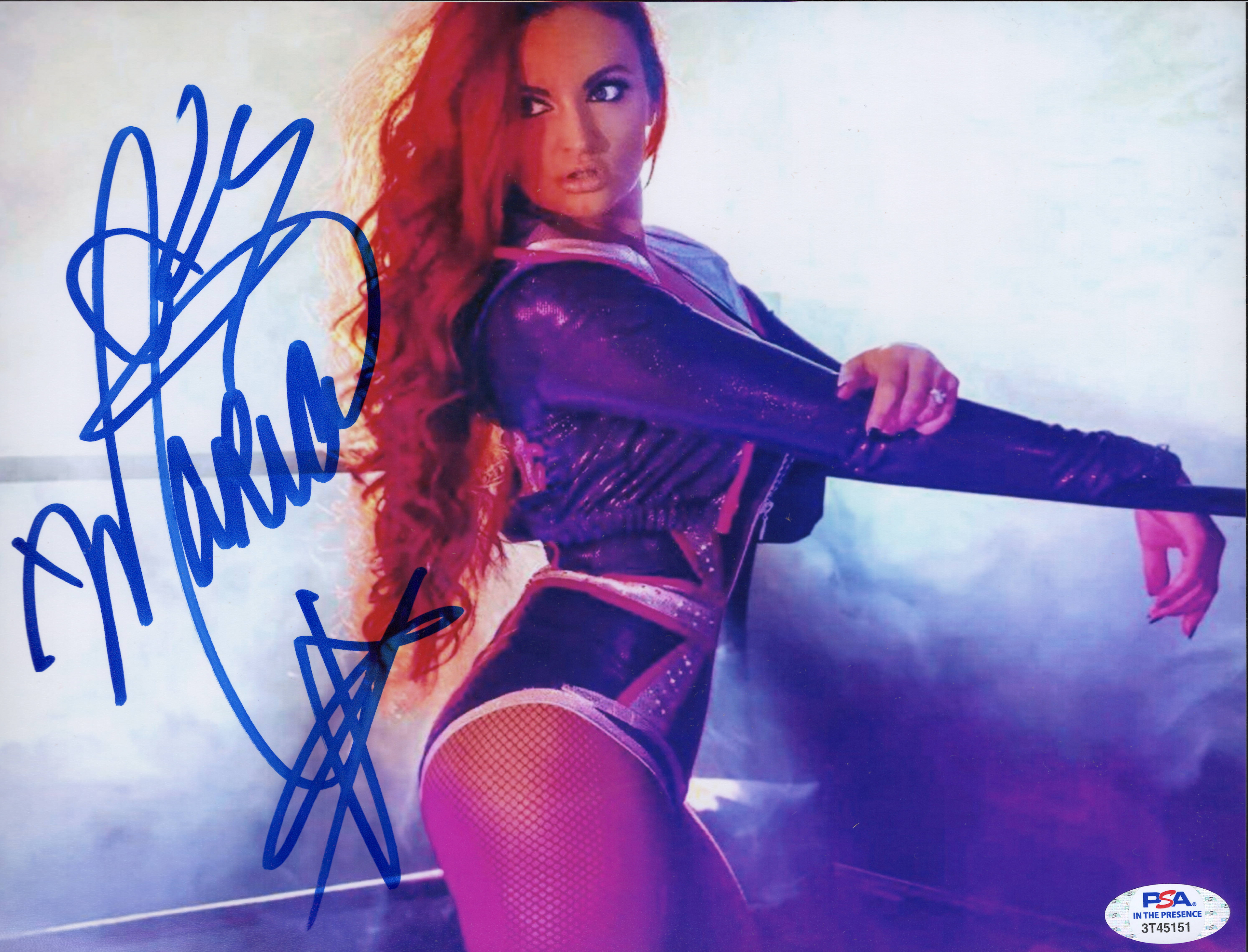 Maria Kanellis WWE PSA/DNA Witnessed