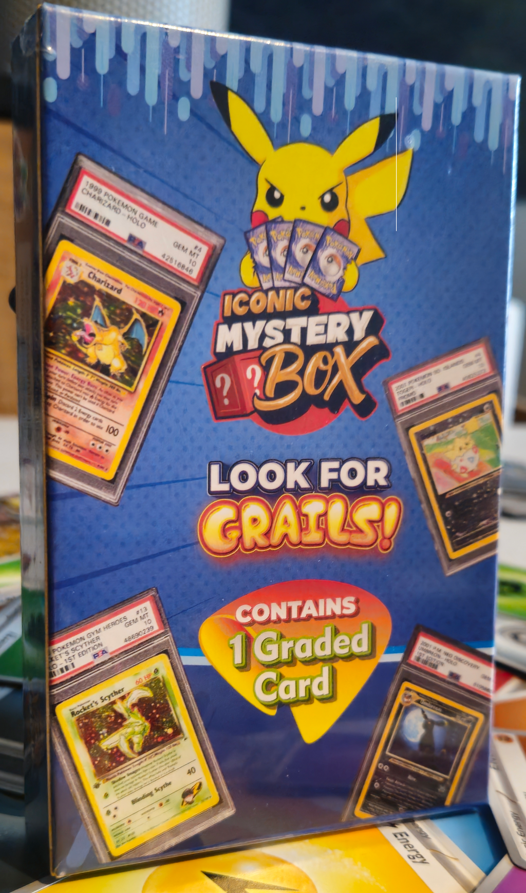 Mystery Graded Pokémon Card Sealed Box