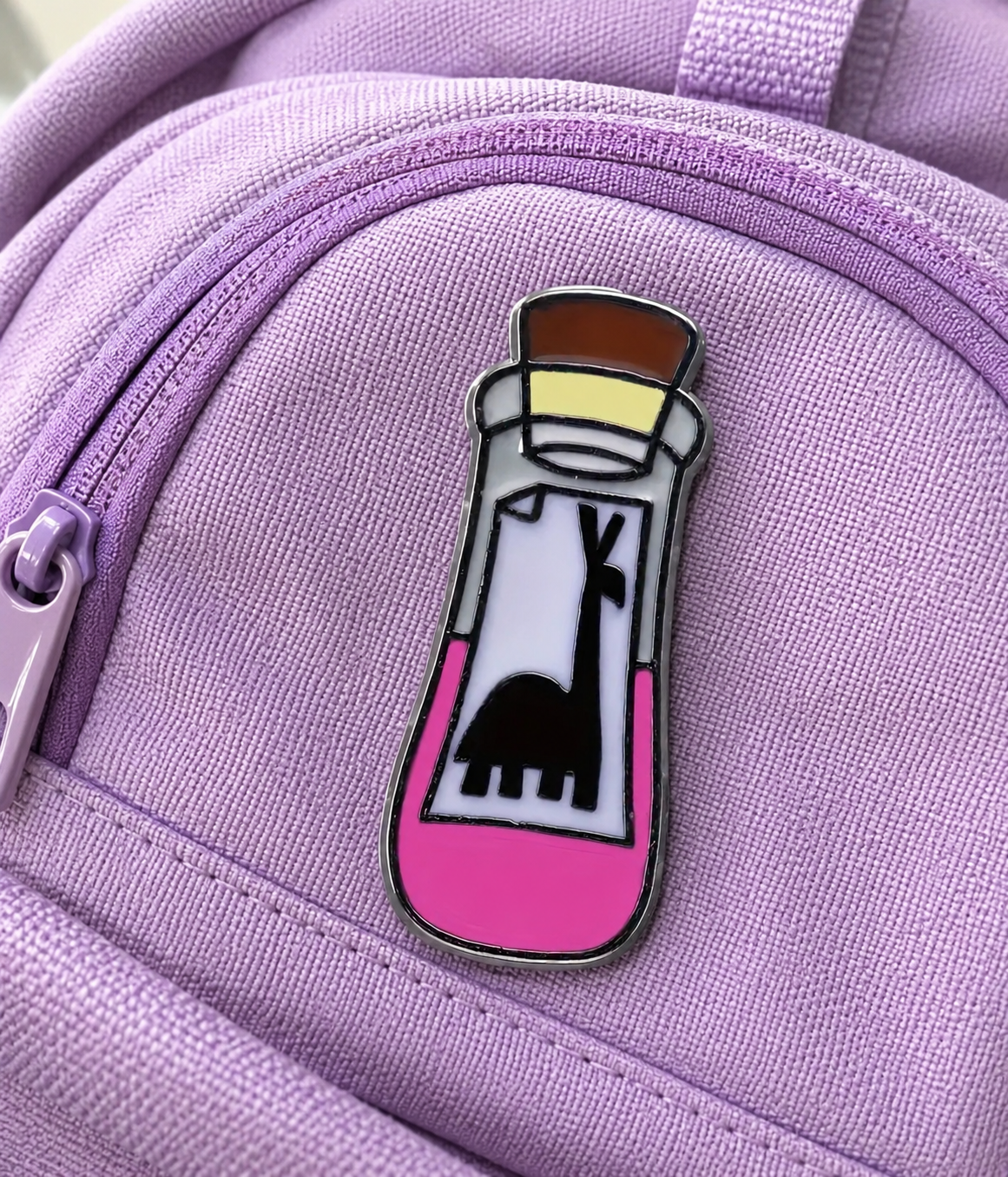 Llama Potion Pin