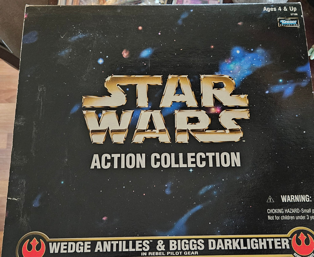 1998 Star Wars Action Collection Wedge Antilles & Biggs Darklighter 12" FAO Schwarz Exclusive 2-Pack