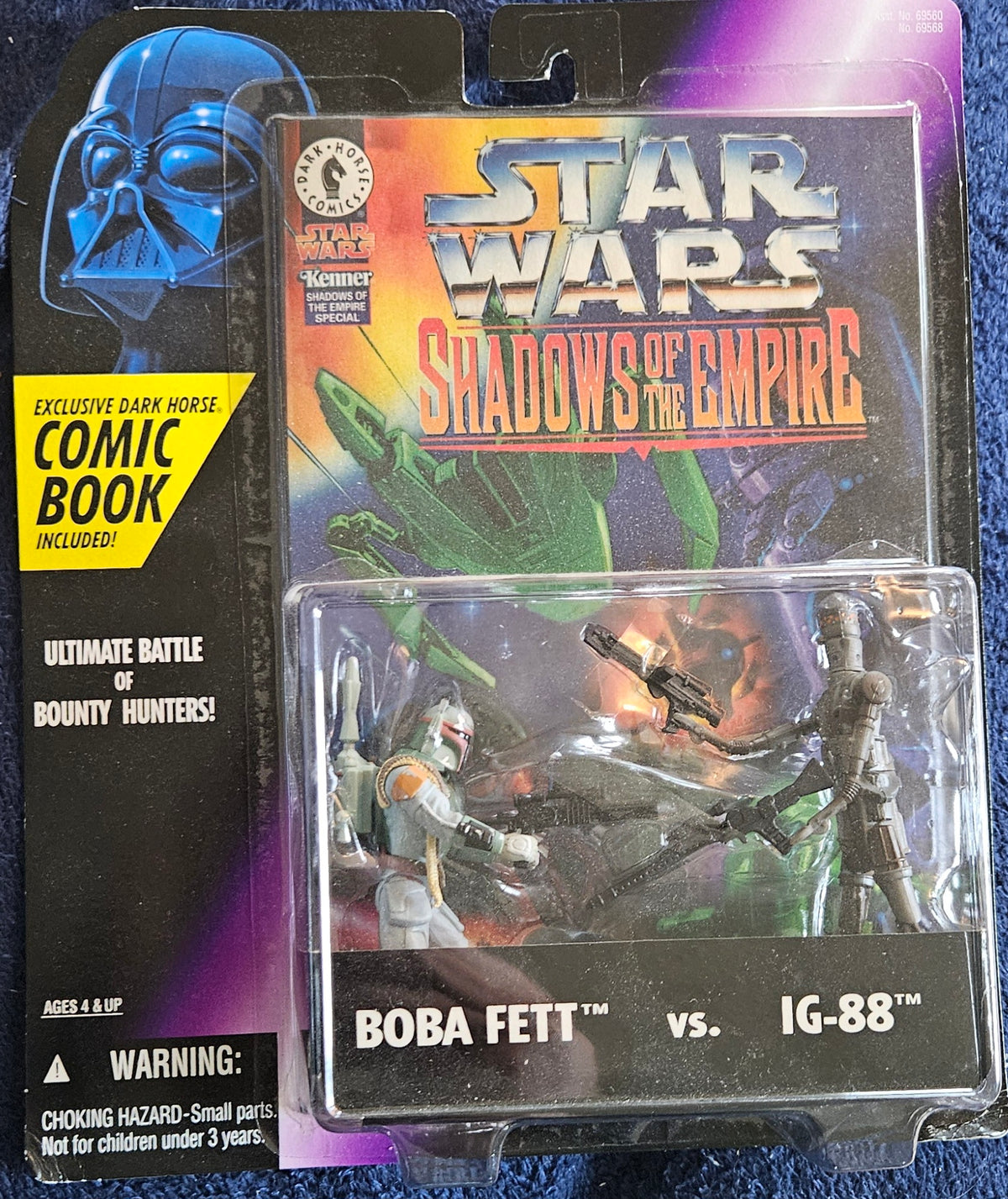 Boba Fett vs. IG-88 2-pack with the exclusive Dark Horse comic book