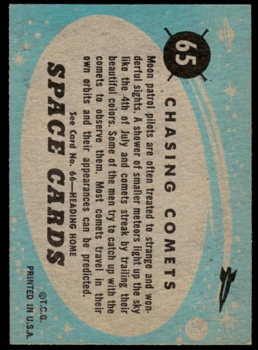 Space Cards #65 Topps 1965