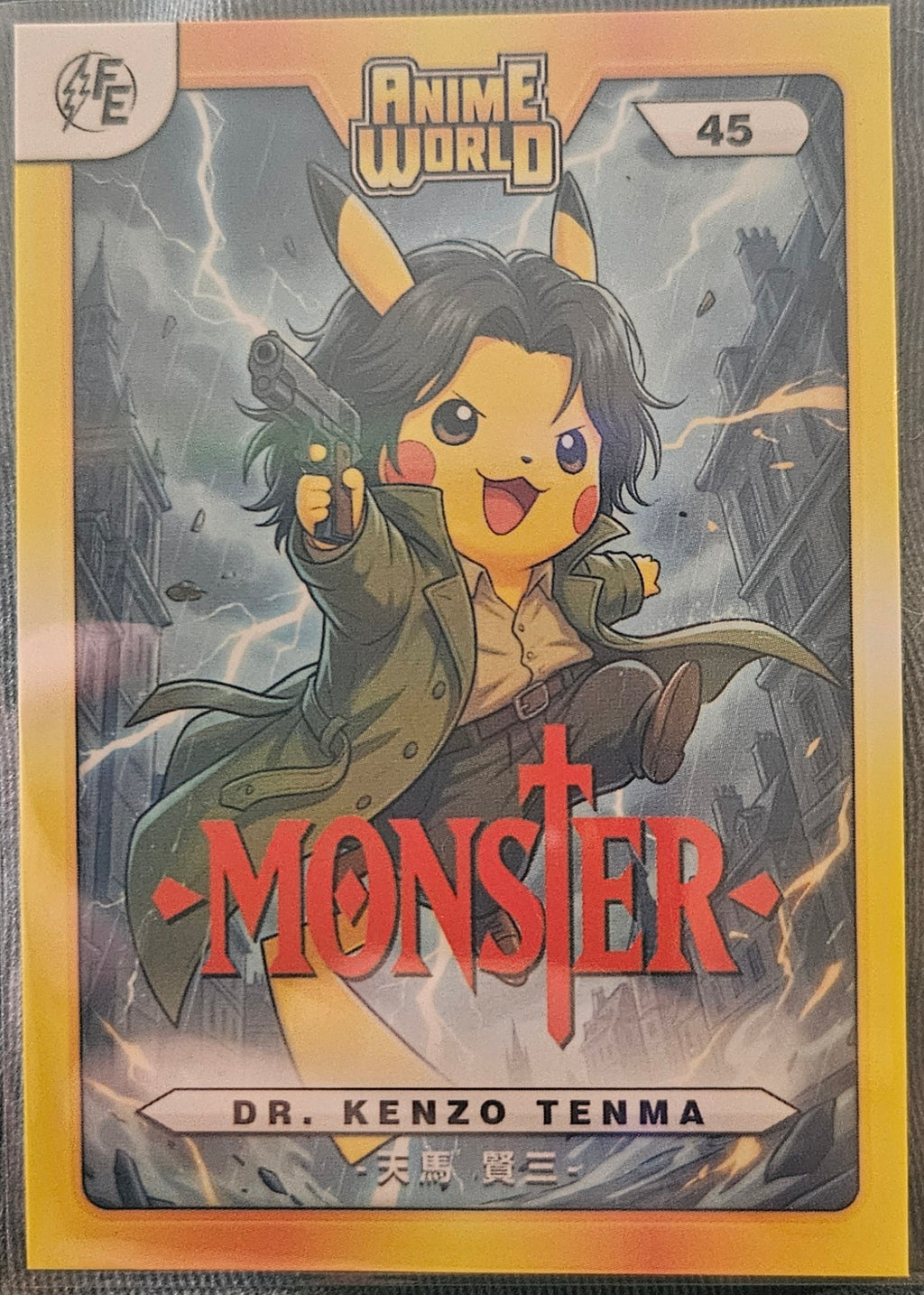 Anime World #45 Pokémon Pirachu  – Monster – Dr. Kenzo Tenma