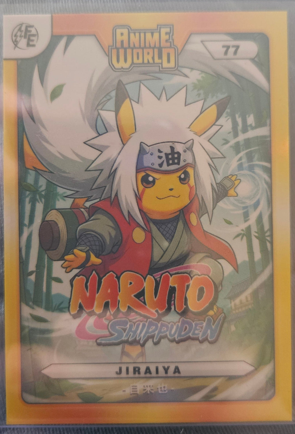 Anime World #77 Pikachu - Naruto Shippuden Jiraiya