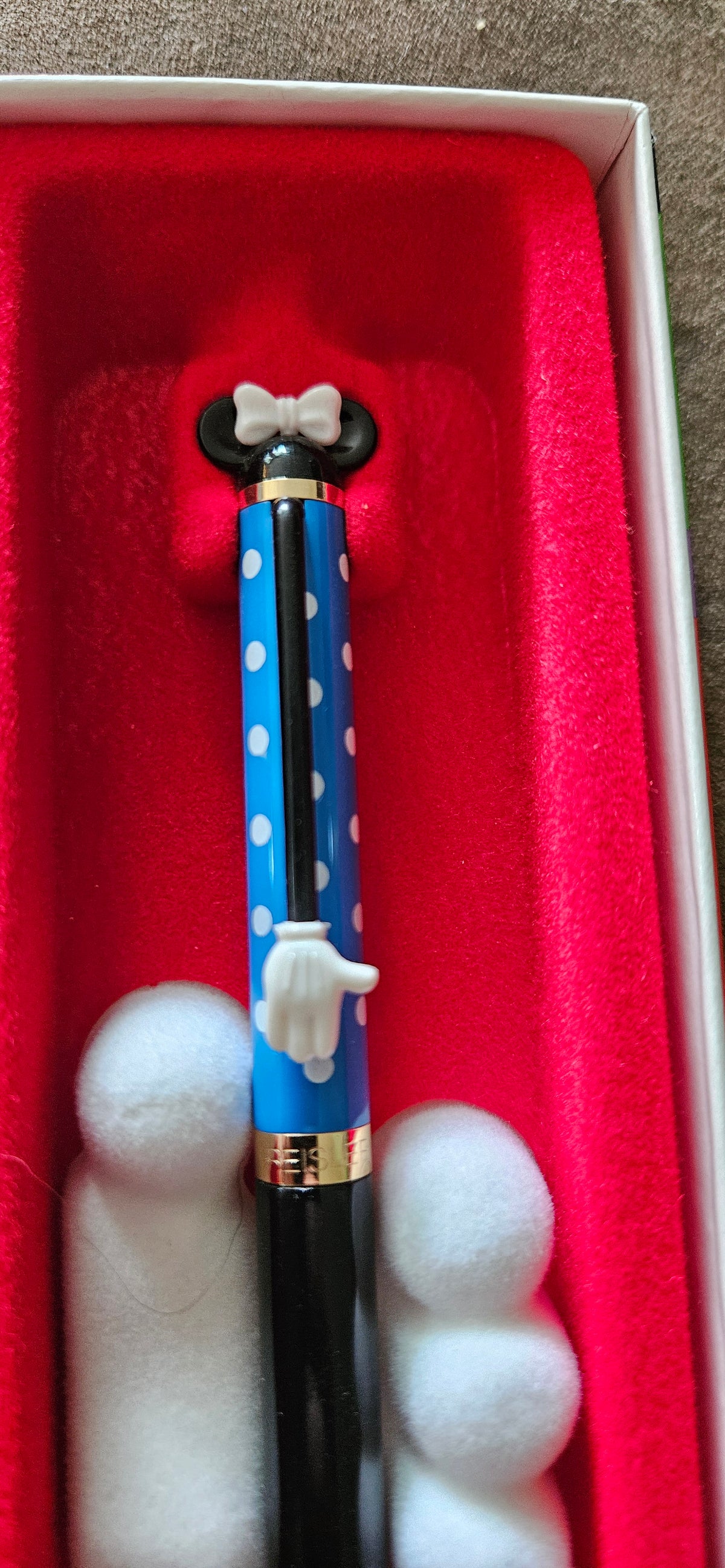Disney - Blue Minnie Mouse Pen –  Vintage Original Box