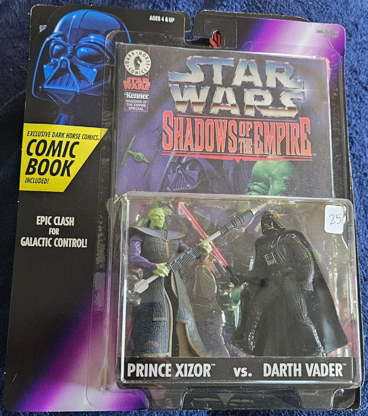 Prince Xizor vs. Darth Vader Comic Pack