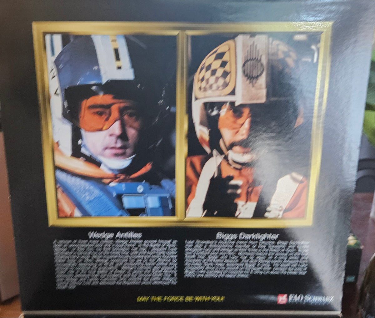 1998 Star Wars Action Collection Wedge Antilles & Biggs Darklighter 12" FAO Schwarz Exclusive 2-Pack