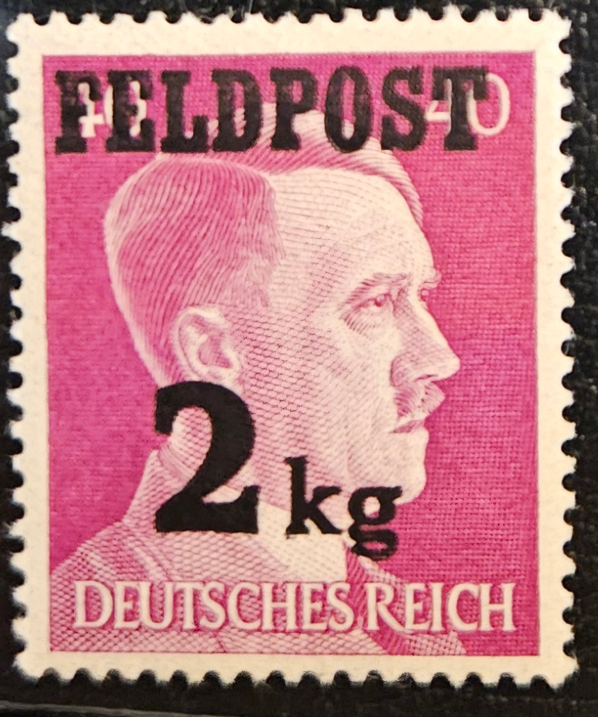 1944 German Feldpost 2kg Parcel Stamp – Michel Mi. 3 – WWII Germany