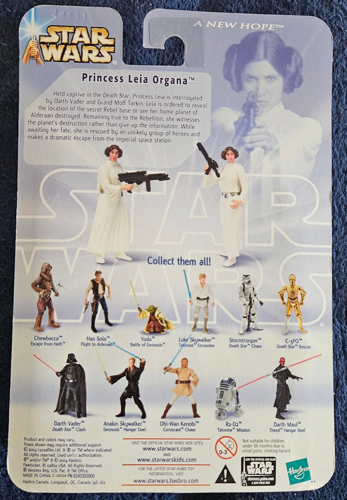 Hall of Fame Princess Leia Organa — “Death Star Captive”