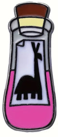 Llama Potion Pin